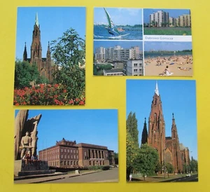 DABROWA GÓRNICZA Poland (4) Vintage Postcards - Picture 1 of 3