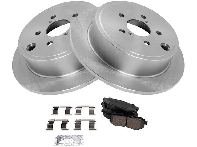 Kit de pastillas de freno y rotor trasero TRQ para Subaru BRZ 2013-2015 19QBTB Foto 1 de 1