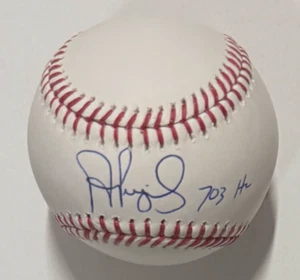 Cardinals Albert Pujols "703 HR" Signed MLB Baseball BAS Beckett Witnessed - Picture 1 of 9