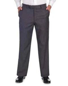 Perry Ellis Portfolio Modern Fit Dress Pants Gray 40W x30L - Picture 1 of 4