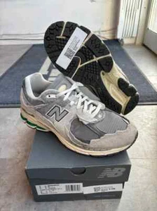 Used New Balance 2002R Protection Pack Rain Cloud 454955 Size 9.5 SHIPS FAST - Picture 1 of 6