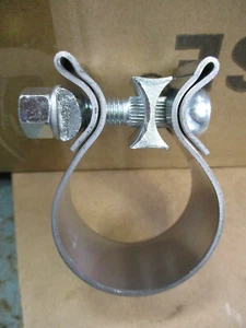 1985/2016 HARLEY FL BAGGER excaust abrazadera de acero inoxidable para silenciador de 1.75 "1 3/4 - Imagen 1 de 4