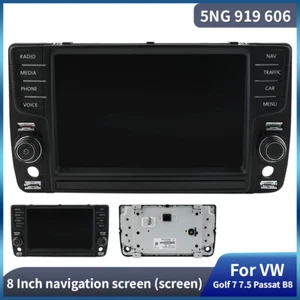 8" OEM Control Radio Display Screen NAVI 5NG919606 Für Golf MK7 7.5 Passat B8 - Bild 1 von 9
