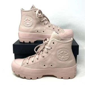 Converse CTAS Hi Lugged Mauve Monochrome Women's Platform Sneakers A03909C NWT - Picture 1 of 11