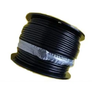 Schwarzes nylonbeschichtetes verzinktes Kabel 1/8 Mantel auf 3/16 Dia Fitnessgerät 100 Fuß - Bild 1 von 1