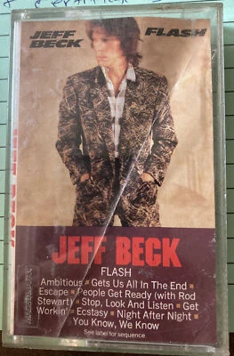 Jeff Beck - Flash (Cassette) Epic USA Used NM Tape VG+ Jewel Case - Image 1 of 4
