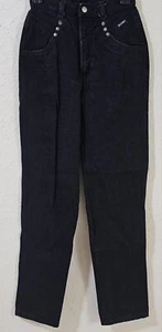 Damen Vintage Rocky Mountain Bareback Jeans Größe 5/27 schwarz - Bild 1 von 5