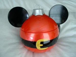 DISNEY MICKEY EARS RED HOLIDAY ORNAMENT MUG NEW DISNEYLAND BONUS MAP ITEMS* - Picture 1 of 5