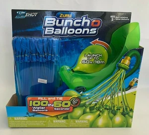 ZURU Bunch O Balloons Launcher Water Fill/Tie 100 Self Seal Balloons Age 3+ NEW - Picture 1 of 4