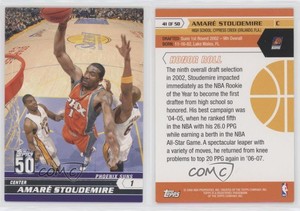 2007-08 Topps 50 Amare Stoudemire Amar'e Stoudemire #41