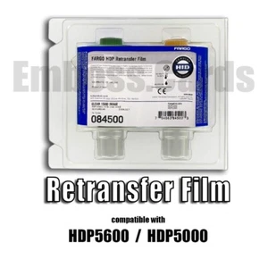 HID Fargo 84500 084500 Retransfer Transfer Film for HDP5600 HDP5000 754563840534 - Picture 1 of 2