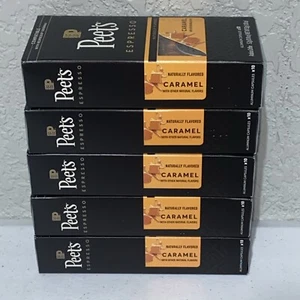 Cápsulas de caramelo espresso tostado oscuro Peet's Coffee 5 cajas de 10 - Imagen 1 de 8