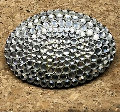 Hebilla de cinturón de repuesto con pedrería Bling Western Foto 1 de 4