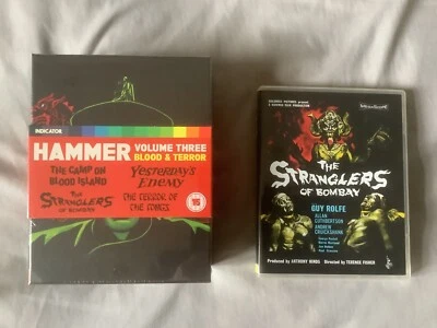 Hammer Volume Three: Blood & Terror Indicator Powerhouse Blu-ray NEW SEALED OOP - Image 1 of 4