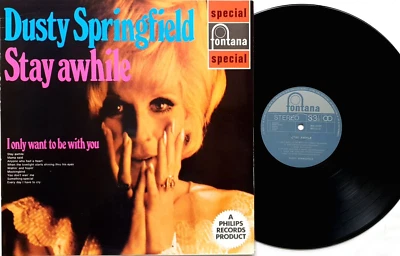 Dusty Springfield–Stay Awhile LP 1970 Australian reissue Fontana–859 115 FZY - Image 1 of 3