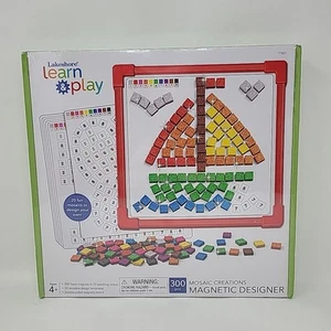 Lakeshore Mosaic Creations Magnetic Designer 300 Pieces Homeschool NEW SEALED - Picture 1 of 6