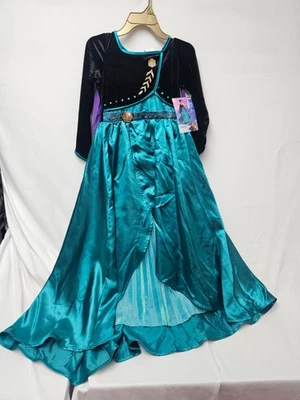 Disguise Disney Deluxe Frozen Queen Anna Costume  Removable Cape - Image 1 of 4