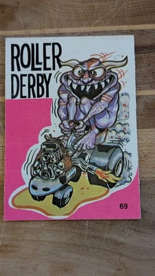Roller Derby - 1973 Donruss Fantastic Odd Rods Series 1 #69 - Image 1 of 3