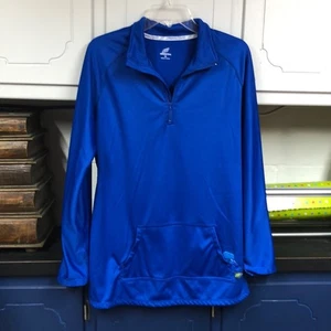 NWT Worth royal blue pullover soft fleece like inside - Picture 1 of 8