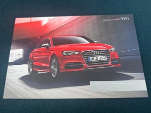 Audi A3 & S3 Saloon Brochure 2015, UK issue, dated Oct 2014 - Picture 1 of 1