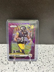 2024 Panini Prizm - Rookies Daijun Edwards #323 Purple Wave Prizm /99 (RC) - Picture 1 of 2