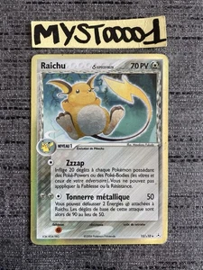 Carte Pokemon Raichu 15/110 Rare Reverse Ex Fantomes Holon Français Occasion - Picture 1 of 22
