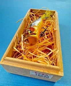 Megabass Woody POPX GILL OB Carrozzeria Limited Wood Lure NEW Unused Rare - Picture 1 of 8