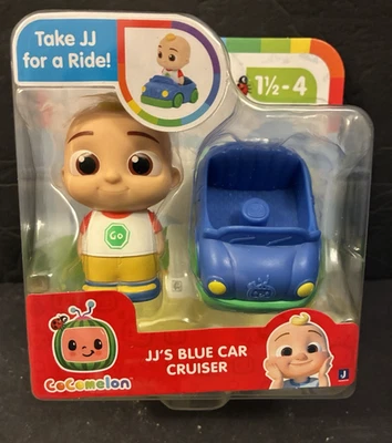 JJ's Blue Car Cruiser Cocomelon Cruiser Figura Vehículo Set ¡ENVÍO GRATUITO!  Bajo $ Foto 1 de 4