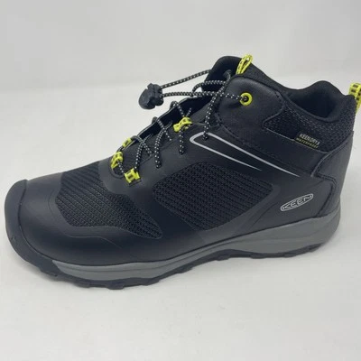 Bota impermeável de substituição SOMENTE SAPATO ESQUERDO Keen Youth Wanduro preta/prata tamanho 6 - Imagem 1 de 4