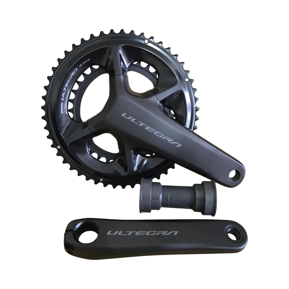 Shimano FC-R8100 50T 34T 12 speed hollowTec Road bike Crankset