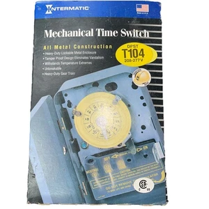 Temporizador mecánico Intermatic T104 nuevo - Imagen 1 de 2