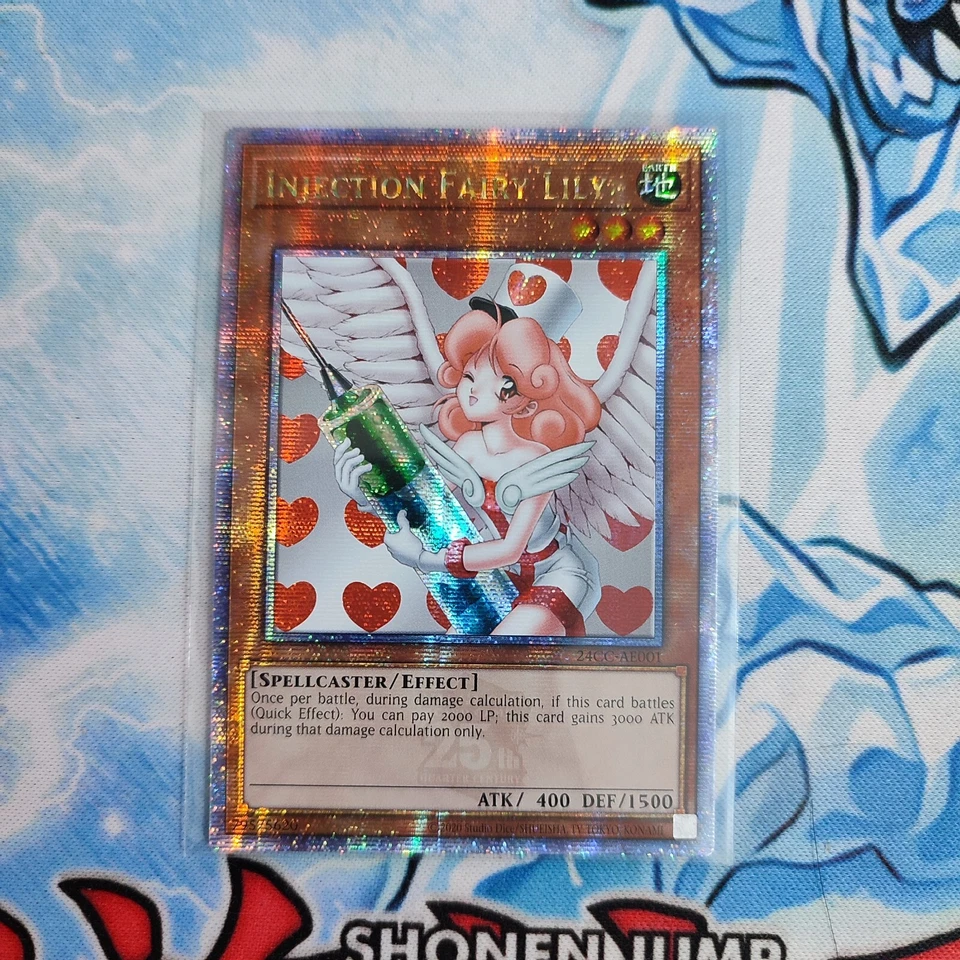 Yugioh Asian English Injection Fairy Lily 24CC-AE001 QCSE Original - Image 1 of 1