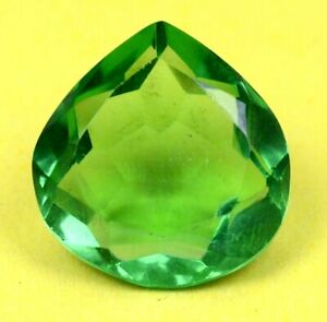 AAA Colombian 6.95 Ct Natural Green Emerald Pear Loose Gemstone Certified B5801
