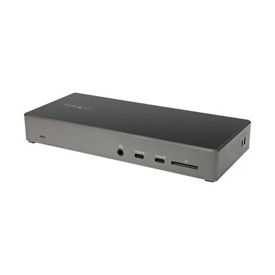 StarTech.com USB C Dock - Triple 4K Monitor USB Type-C Docking Station - 100W... - Image 1 of 4