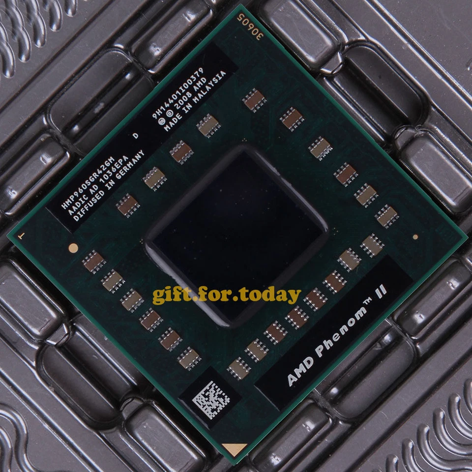 Original AMD Phenom II P960 1.8 GHz Quad-Core (HMP960SGR42GM) Processor CPU - Image 1 of 1