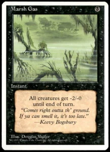 Fourth Edition Marsh Gas Magic: The Gathering - Picture 1 of 2