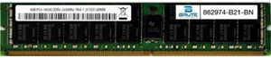 862974-B21 - HP Compatible 8GB PC4-19200 DDR4-2400Mhz 1Rx8 1.2v ECC UDIMM - Picture 1 of 3
