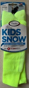 THORLOs Kids Snow Over Calf Winter Ski Sports Socks Unisex Size US Y 10-13 NEW - Picture 1 of 4