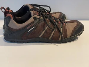 Red Head Men's Size 11M Hiking Shoes Brown Leather Mesh Upper - Picture 1 of 10