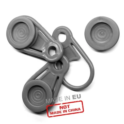 COSTWISE Robuste wiederverwendbare PLANE GRAU RING CLIPS/Camping/Caravan/Boote/Autos