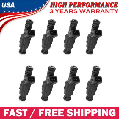 Inyectores de combustible para 1996 1997 1998 1999 2000 GMC C2500 7,4 L C3500 7,4 L 8 piezas Foto 1 de 4