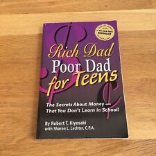 Rich Dad Poor Dad For Teens - Robert T. Kiyosaki 1st Edition Paperback Book 2004