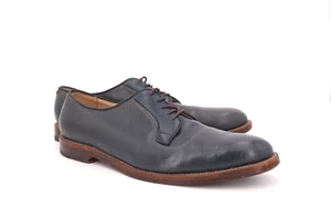 $696 | ALDEN x LADRILLO + MORTERO 13 A PUNTA LISA BLUCHER PTB AZUL MARINO CHROMEXCEL - Imagen 1 de 15