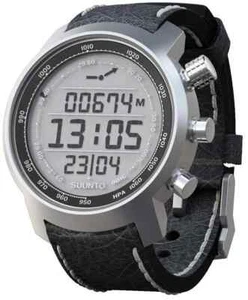 Suunto Unisex SS014523000 Sapphire Elementum Terra Leather Black Watch - Picture 1 of 3