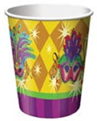 Masquerade Paper Cups - Image 1 of 1