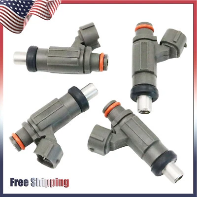 Inyector de combustible 4 piezas 49033-0003 para Kawasaki ZX10R ZX12R Ninja VN2000 2004 2005 Foto 1 de 4