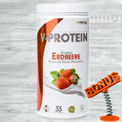 ProFuel V-Protein 1000g Dose Veganes Eiweiss Pulver + Bonus