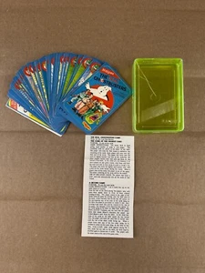 Vintage Real Ghostbusters Playing Cards Deck Cromy Argentina - Picture 1 of 9
