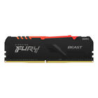 8GB Kingston FURY Beast RGB DDR4 4000MHz Memory Module Desktop RAM
