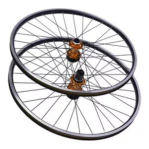 27.5in Mountain Bike Front Rear Wheelset Aluminum Alloy Rim Disc Brake MTB Wheel - Picture 1 of 12